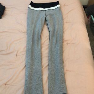 Lululemon herringbone fleece lined leggings